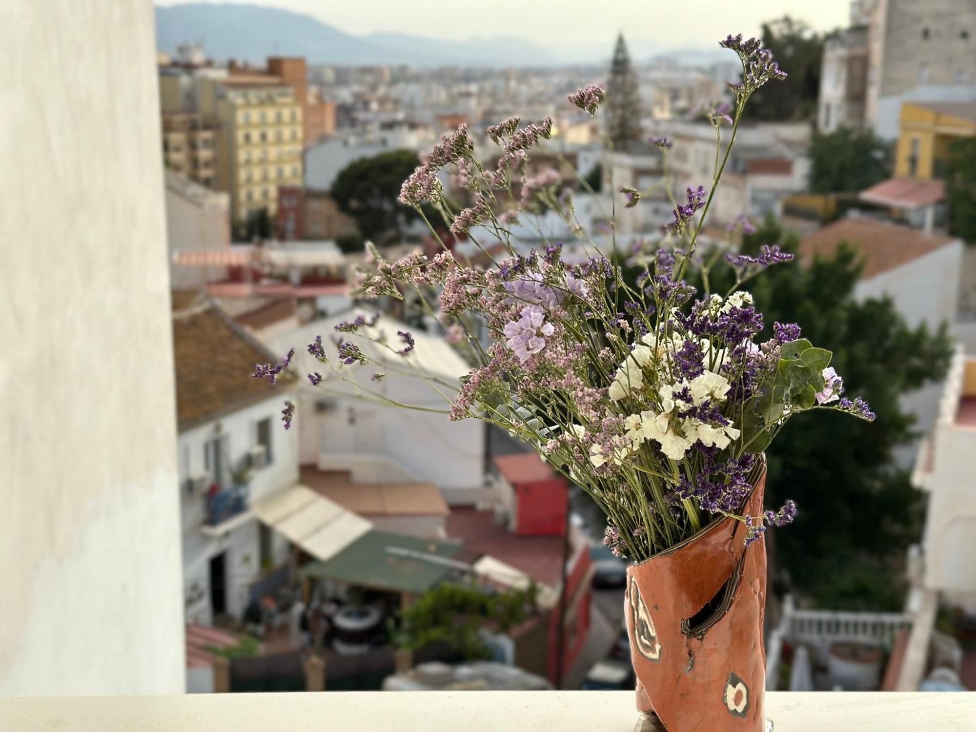 Apartamento Atico Con Solarium Y Bbq Cerca Del Centro 6 Pax Málaga Exterior foto